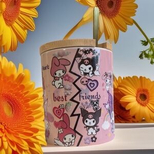 Cute Best Friends Pink Ceramic Mug